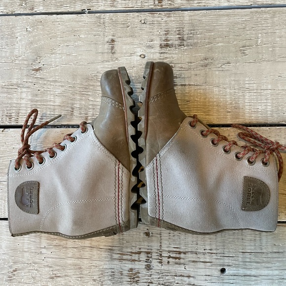 Sorel 1964 Premium Canvas Wedge FOSSIL-SANGUINE SOREL's iconic 1964 Premium boot - Picture 6 of 10